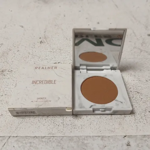 BOX OF APPROXIMATELY 30 REALHER INCREDIBLE BRONZER