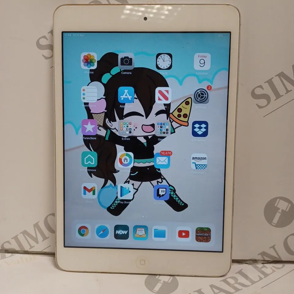 APPLE IPAD MINI 2 A1489 SILVER