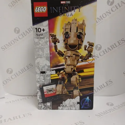 BOXED LEGO THE INFINITY SAGA I AM GROOT 76217