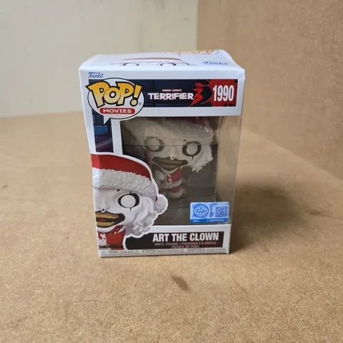 FUNKO POP! MOVIES ART THE CLOWN VINYL FIGURE – TERRIFIER (BOXED)