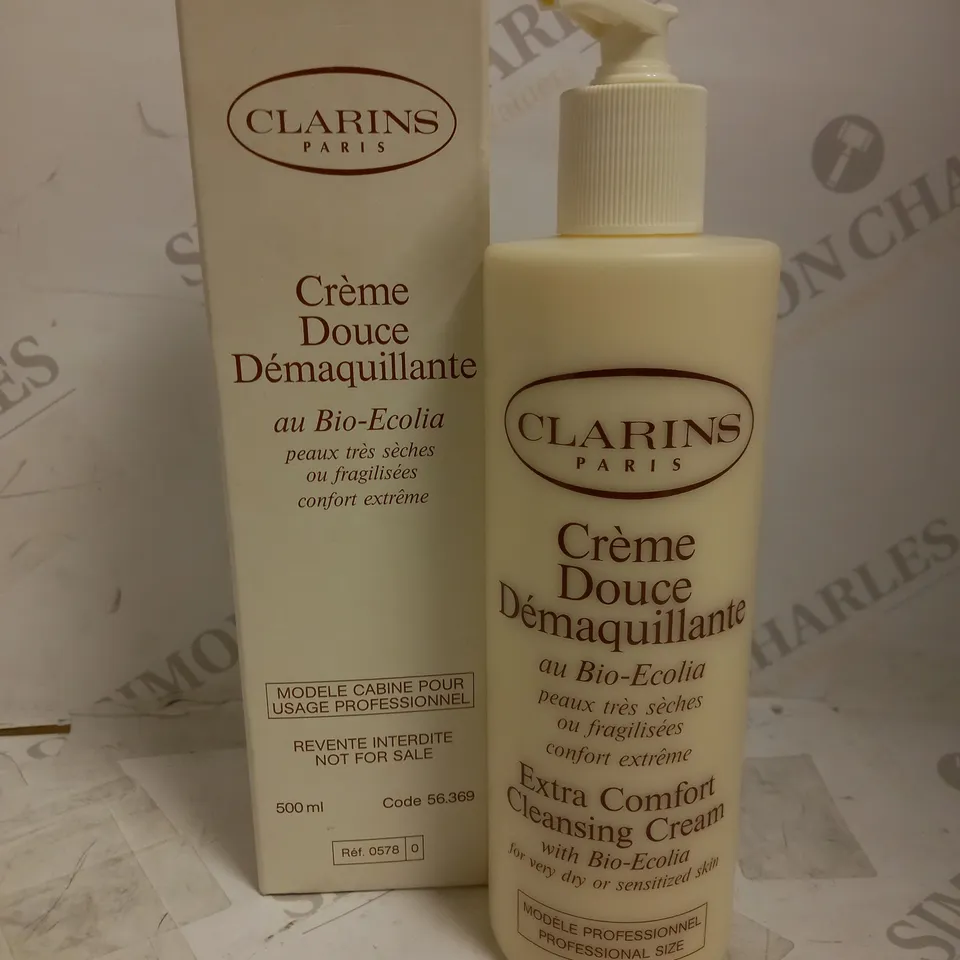 CLARINS CRÈME DOUCE DÉMAQUILLANTE ANTI-POLLUTION CREAM 500ML