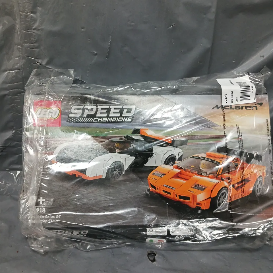 LEGO MCLAREN SET SPEED CHAMPIONS 76918 RRP £39.99