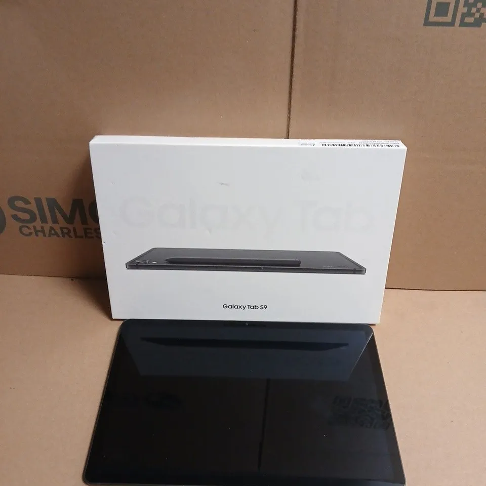 SAMSUNG GALAXY TAB S9 TABLET – BLACK, BOXED