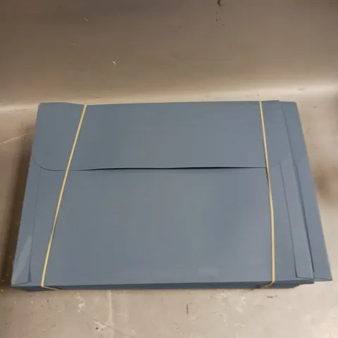 APPROXIMATELY 50 PAPER FILE STORAGE POUCHES IN BLUE