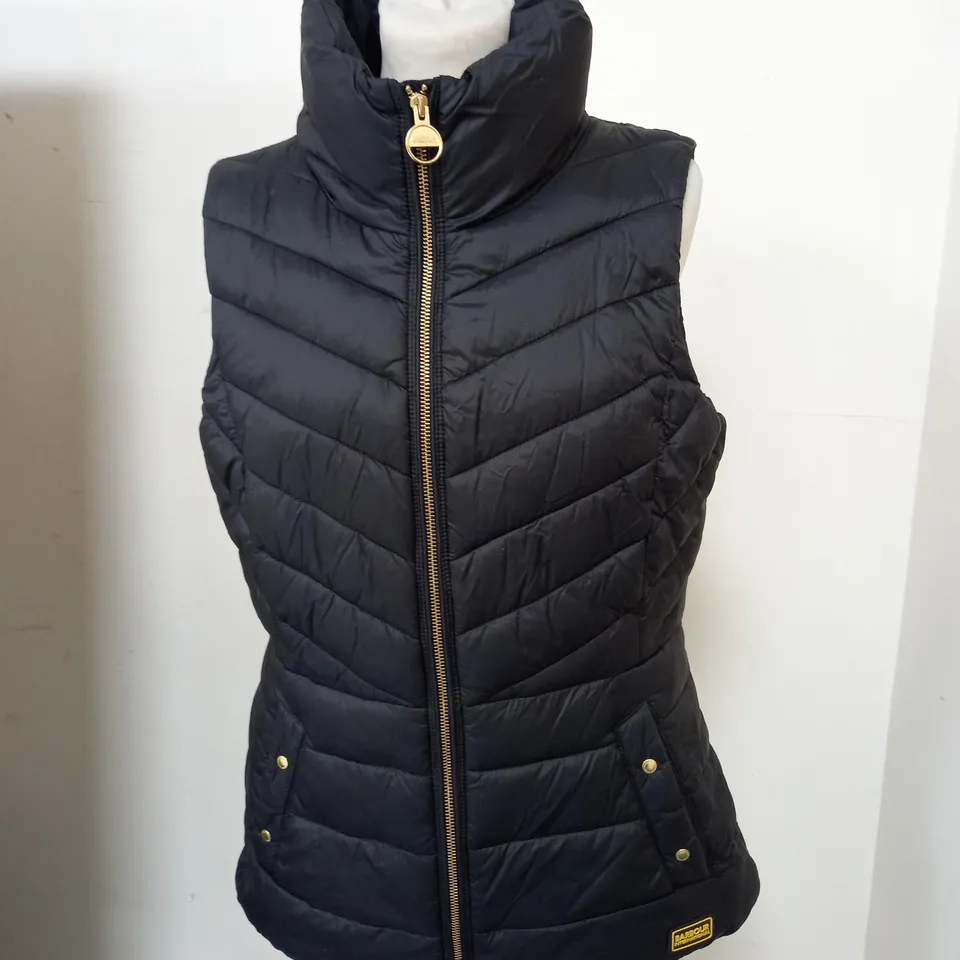 BARBOUR INTERNAIONAL PADDED GILET SIZE 12