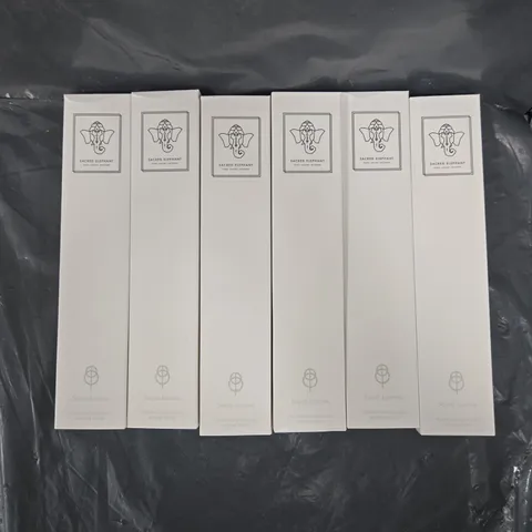 6 X BOXED SACRED ELEPHANT SAYALI JASMINE INCENSE STICKS