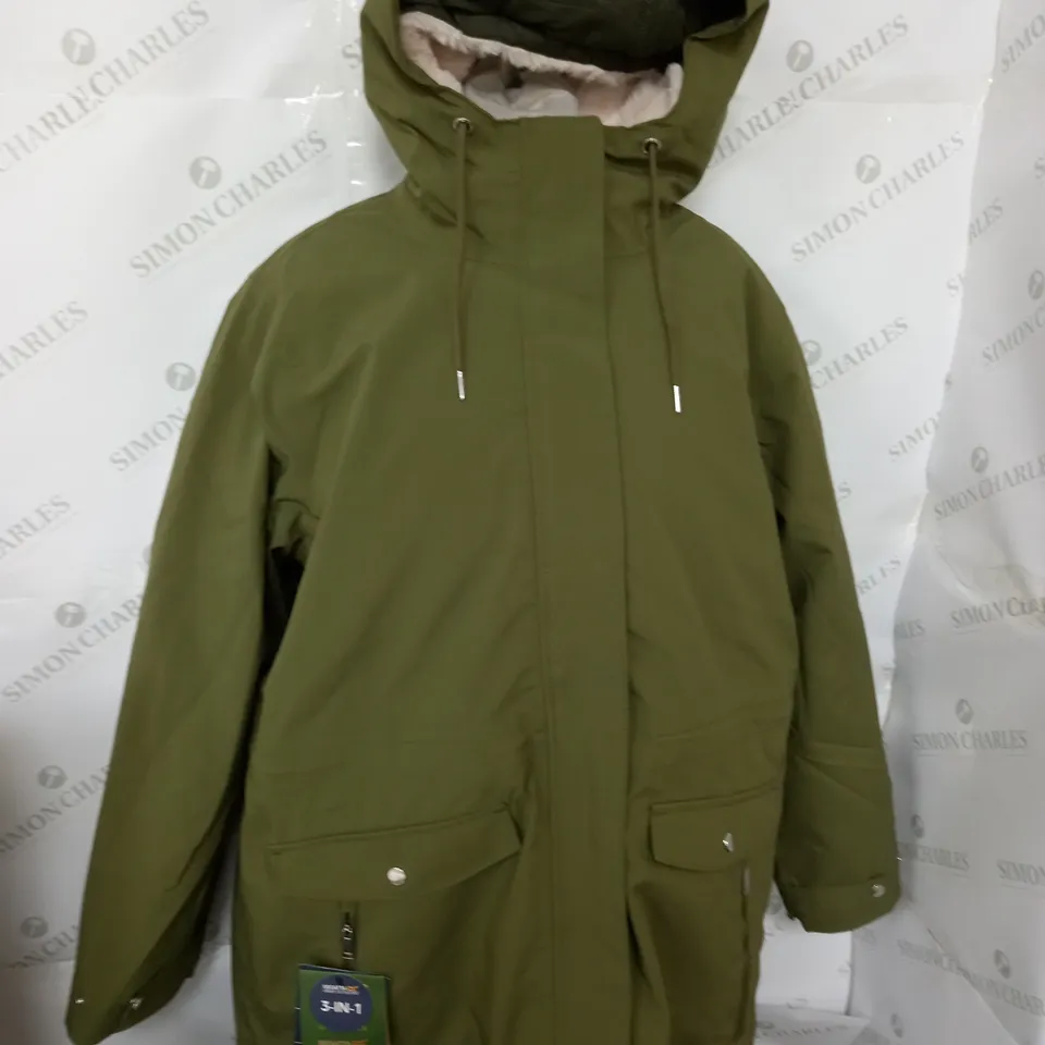 REGATTA BRENTLEY 3-IN-1 COAT SIZE 18