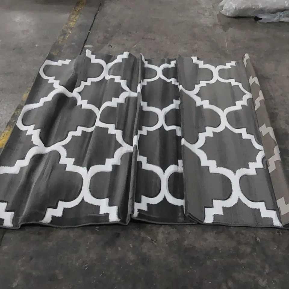 MODERN TRENDZ RUG - GREY // SIZE: 160 X 220cm