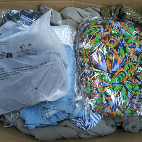APPROXIMATELY 20 ASSORTED CLOTHING AND FASHION PRODUCTS IN VARIOUS STYLES AND SIZES - COLLECTION ONLY
