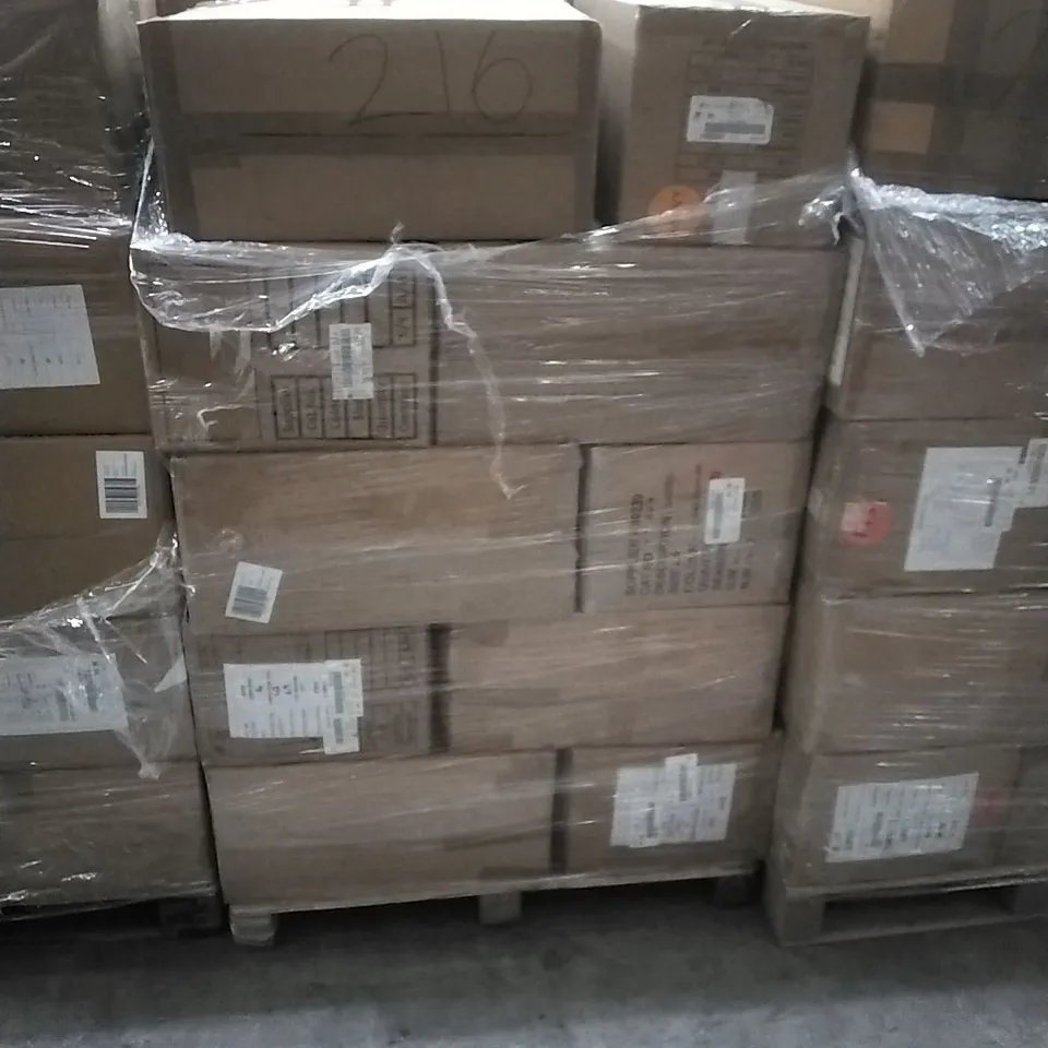 PALLET OF BRAND NEW WOMENS QUALITY DESIGNER CLOTHES APPROXIMATELY 140 TO INCLUDE; DRESSES, PANTS, TOPS ETC