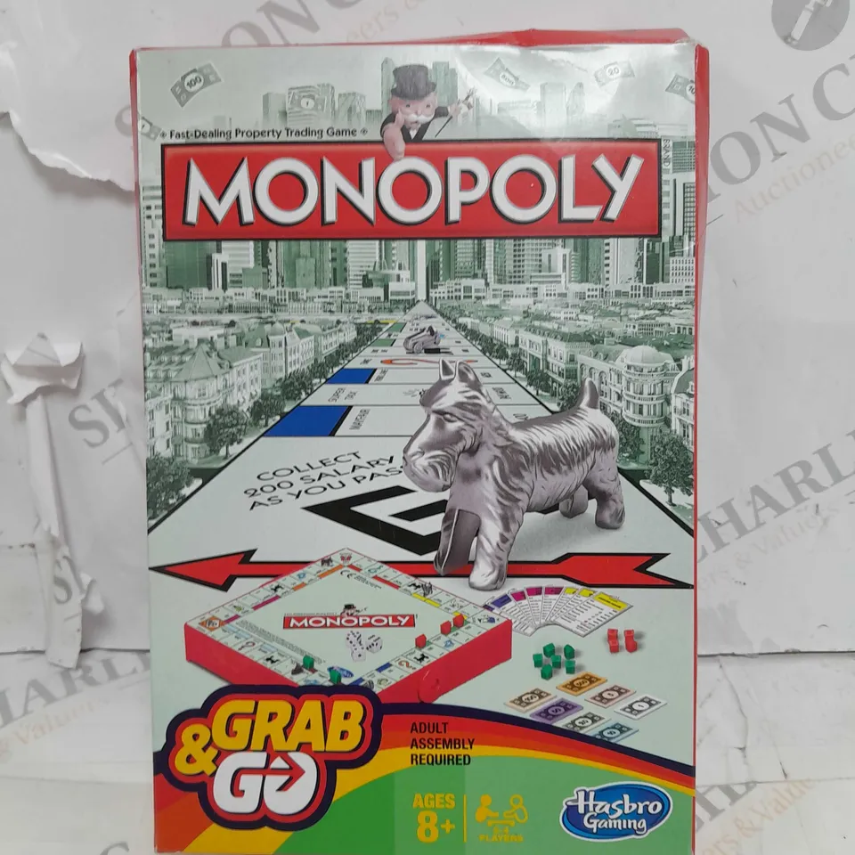 MONOPOLY GRAB AND GO RRP £7.99