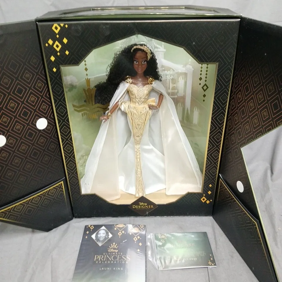 DISNEY ULTIMATE PRINCESS CELEBRATION LIMITED EDITION TIANA DOLL - 5399 OF 9800