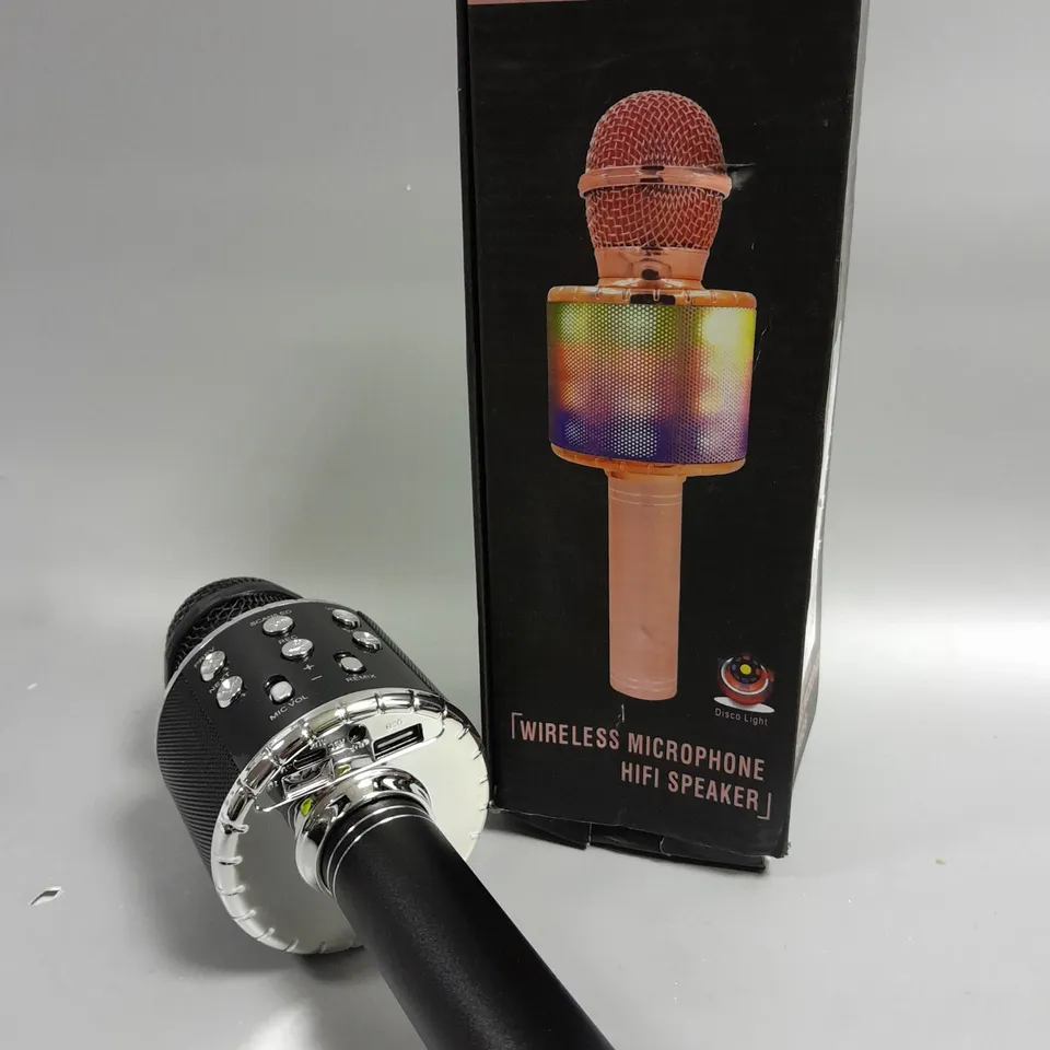 BOXED WS-858L WIRELESS PARTY MICROPHONE 