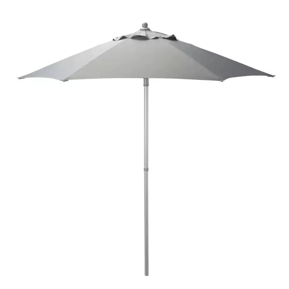 BOXED GREY GARDEN PARASOL