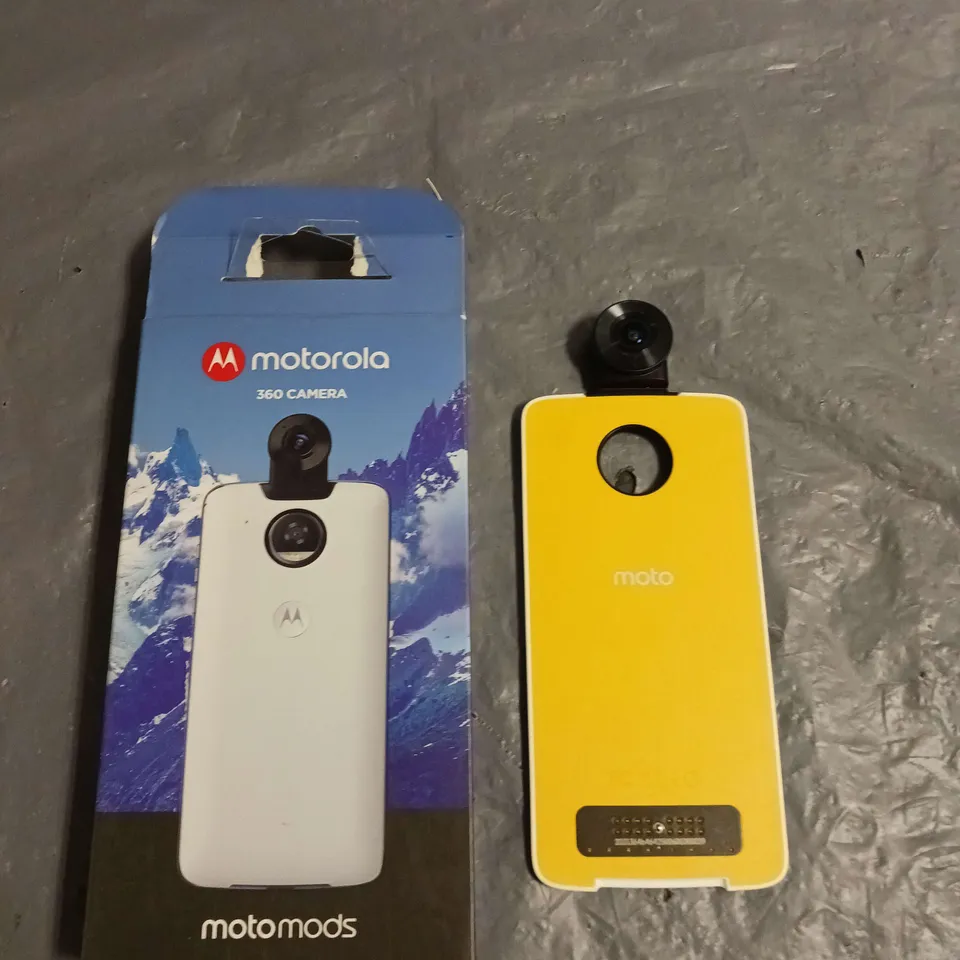 BOXED MOTOROLA 360 CAMERA 