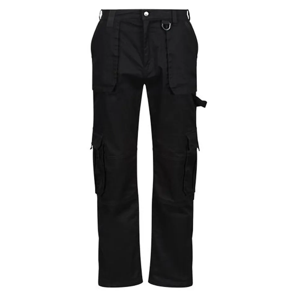 BRAND NEW REGATTA PROFESSIONAL BLACK UTILITY WORKWEAR TROUSERS - UK40