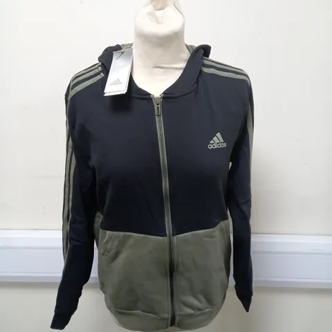 ADIDAS ZIPPED TRACKSUIT BOTTOMS SIZE 13-14 YEARS