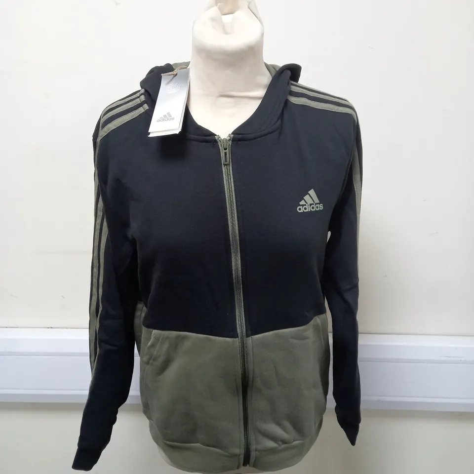 ADIDAS ZIPPED TRACKSUIT BOTTOMS SIZE 13-14 YEARS