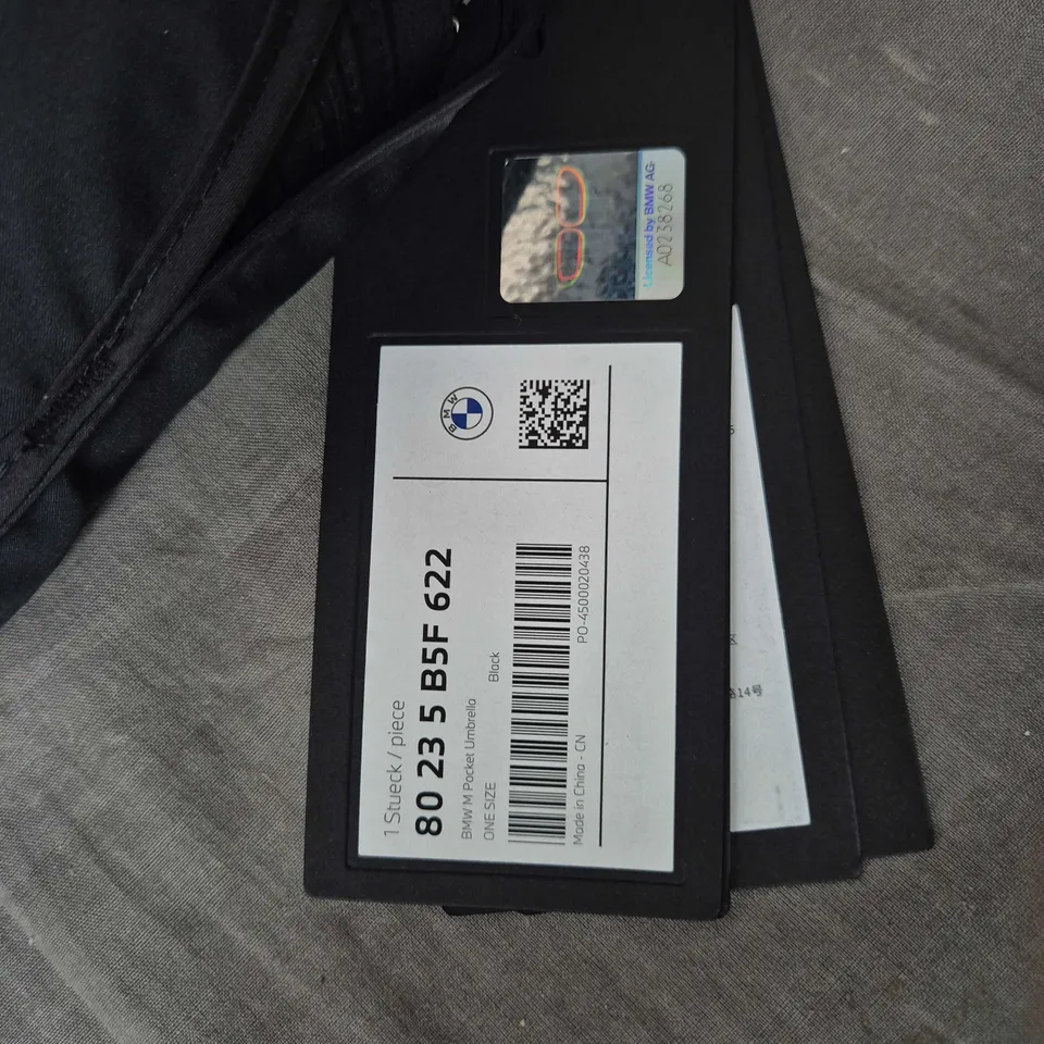 BMW POCKET UMBRELLA – BLACK