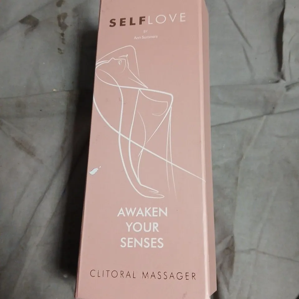 SELF LOVE CLITORAL MASSAGER BY ANN SUMMERS – PINK (BOXED)