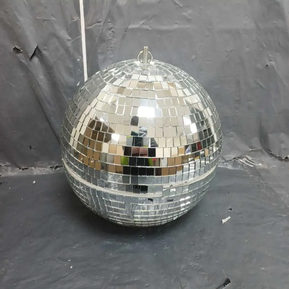 UNBRANDED POLYSTYRENE GLITTER DISCO BALL