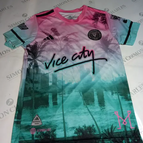 INTER MIAMI FC FOOTBALL SHIRT WITH MESSI 10 SIZE UNSPECIFIED