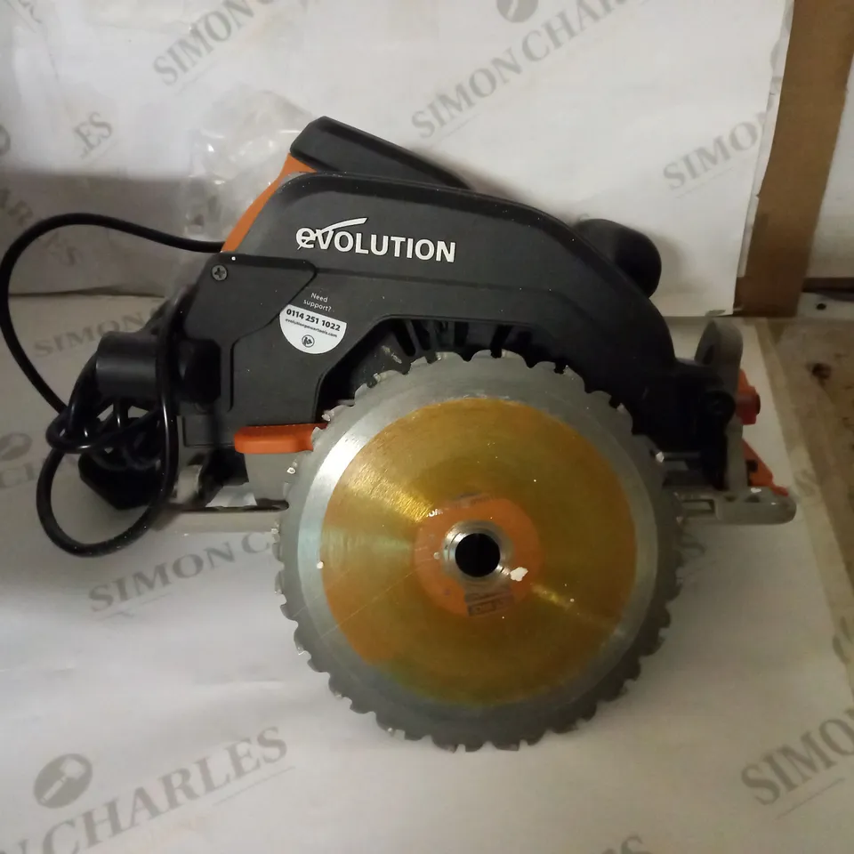 EVOLUTION POWER TOOLS R185CCS MULTI-MATERIAL CIRCULAR SAW