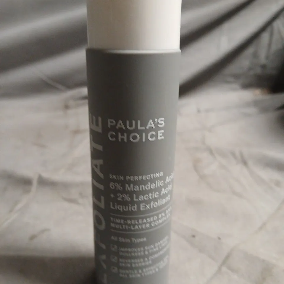 PAULA'S CHOICE SKIN PERFECTING 6% MANDELIC ACID + 2% LACTIC ACID LIQUID EXFOLIANT 88ML