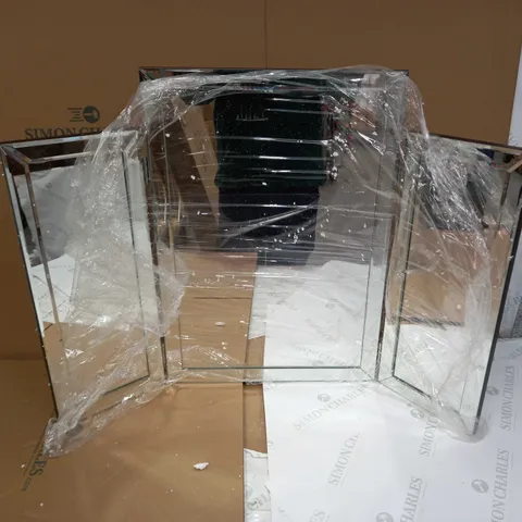 DESIGNER 3-MIRROR VANITY MIRROR - COLLECTION ONLY