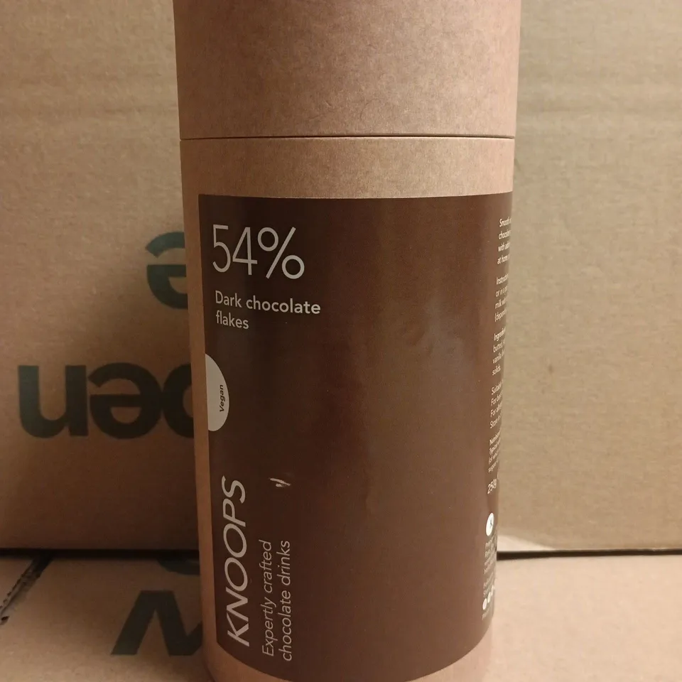 KNOOPS 54% DARK HOT CHOCOLATE FLAKES