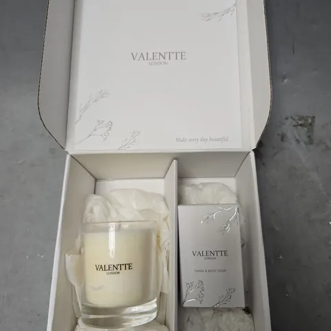 VALENTTE LONDON CANDLE AND SOAP DUO 
