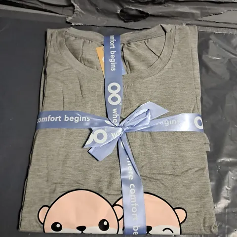 OODIE SLEEP TEE - OTTER