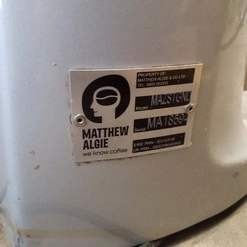 MAZZER COMMERCIAL COFFEE GRINDER