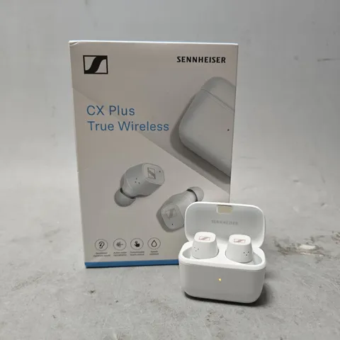 SENNHEISER CX PLUS TRUE WIRELESS EARPHONES IN WHITE