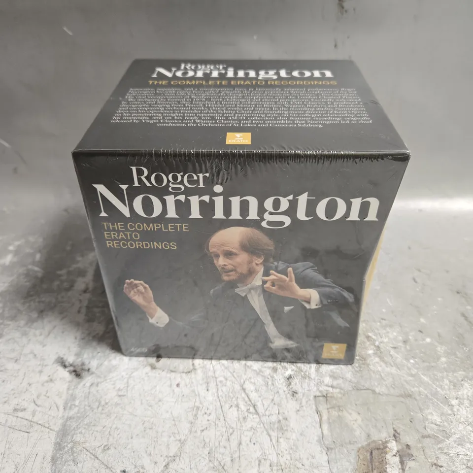 SEALED ROGER NORRINGTON COMPLETE ERATO RECORDINGS 