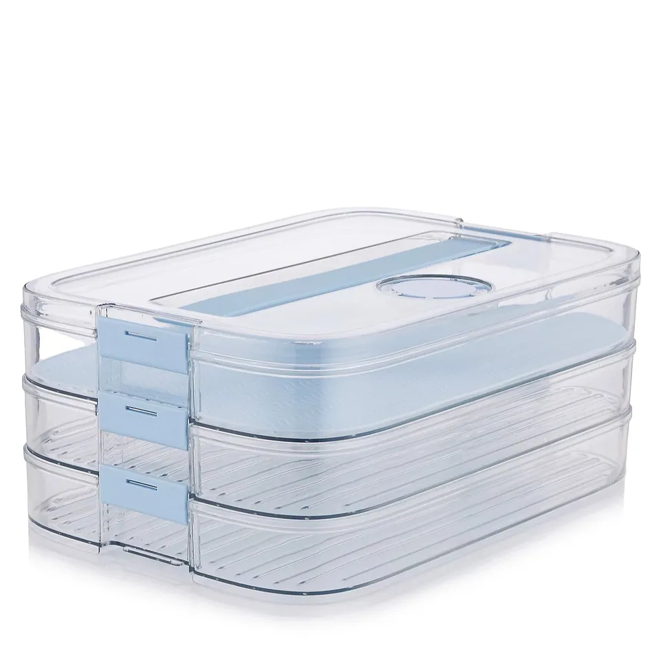 COOK'S ESSENTIALS 3 TIERED STORAGE ORGANISER