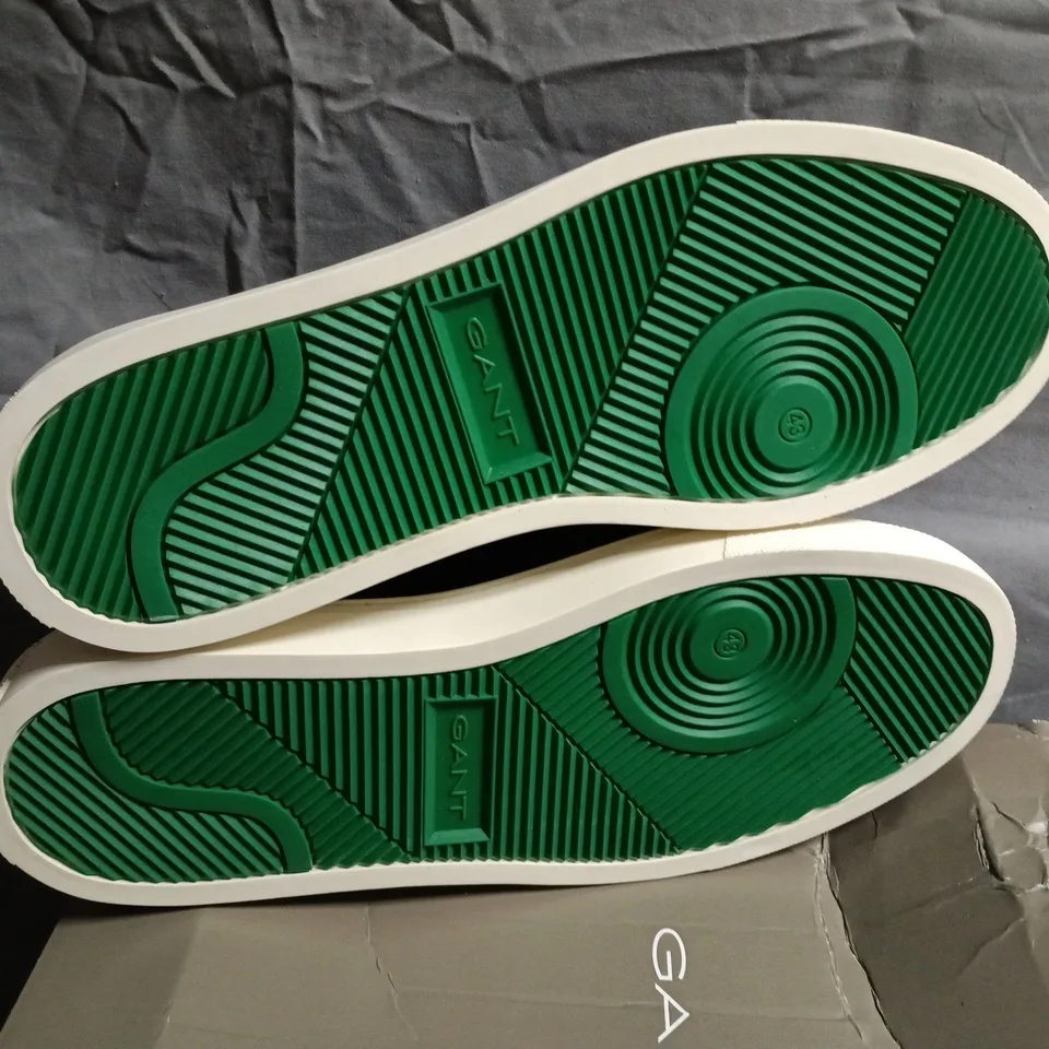 GANT MC JULIEN NAVY SUEDE/COW LEATHER TRAINERS – UK 9 (EU 43)