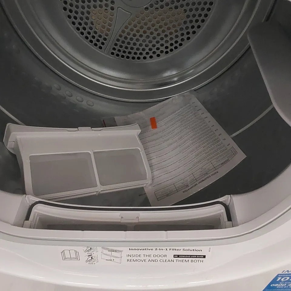 CANDY SMART PRO HEAT PUMP 9KG TUMBLE DRYER IN WHITE, MODEL: CSOEH9A2DE-80