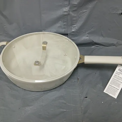 28CM BARBICAN SAUCEPAN IN CREAM