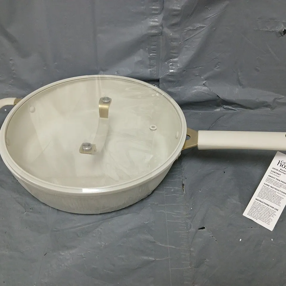 28CM BARBICAN SAUCEPAN IN CREAM