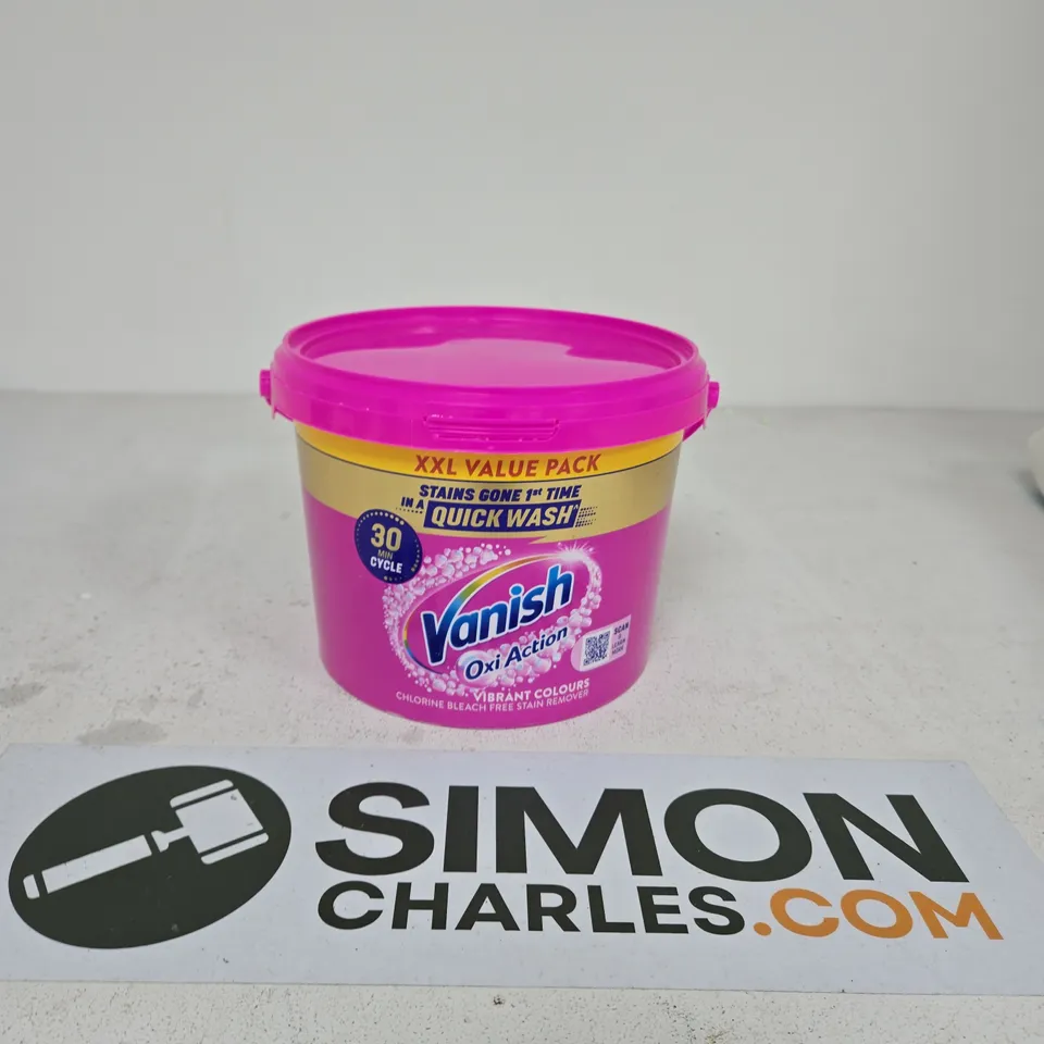 VANISH OXI ACTION STAIN REMOVER XXL VALUE PACK – PINK BUCKET
