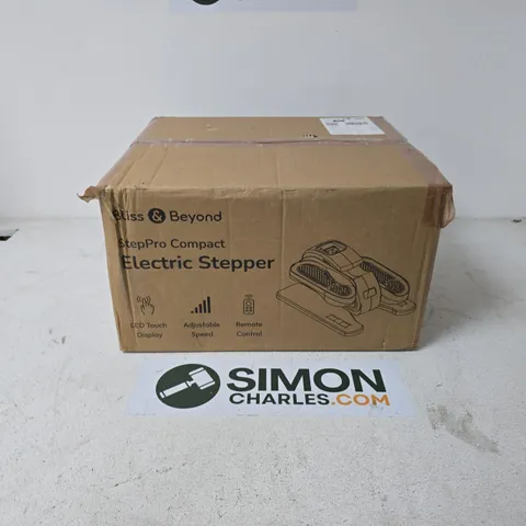 BOXED BLISS & BEYOND STEPPRO COMPACT ELECTRIC STEPPER