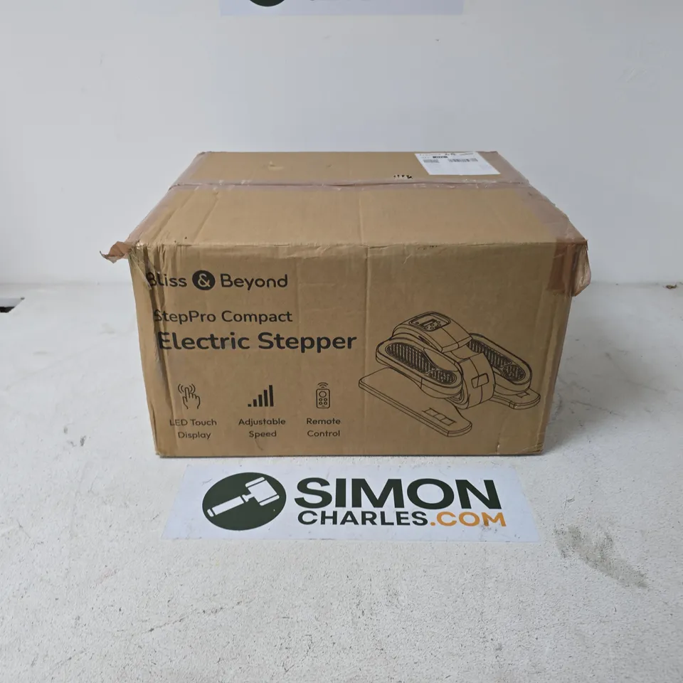 BOXED BLISS & BEYOND STEPPRO COMPACT ELECTRIC STEPPER