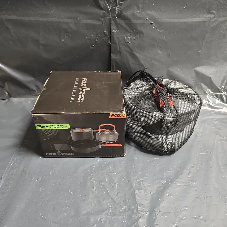 FOX COOKWARE 3PC MEDIUM COOKSET – BOXED