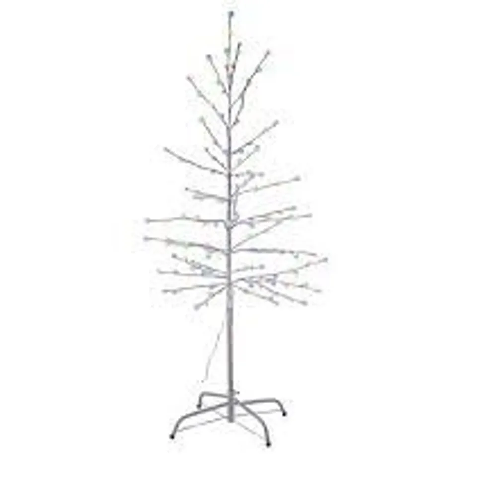 HOME STORIES 5FT LED MULTI COLOUR CHANGE BULB TREE