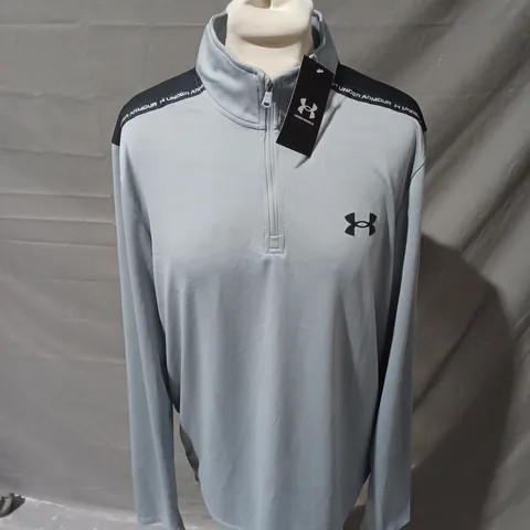 UNDER ARMOUR TECH 1/4 ZIP TOP SIZE M