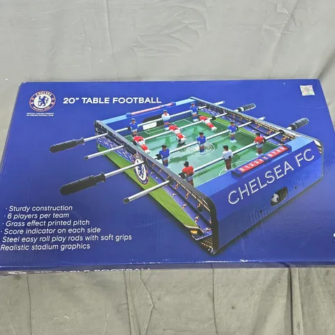 CHELSEA FC 20\" TABLE FOOTBALL (FOOSBALL) TABLE – BOXED