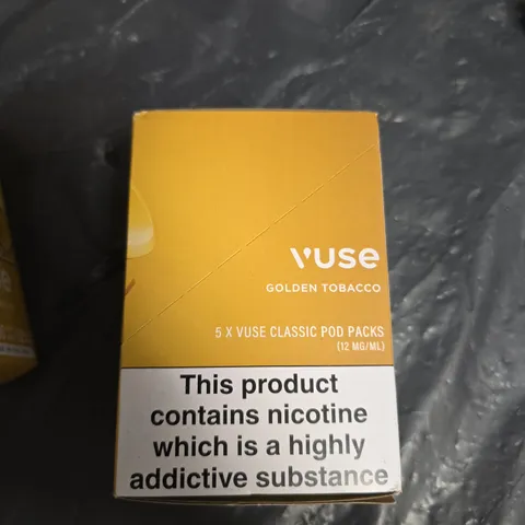 VUSE GOLDEN TOBACCO 5 X CLASSIC POD PACKS (12 MG/ML)