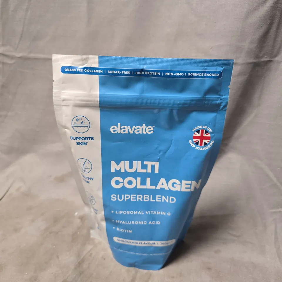 ELAVATE MULTI COLLAGEN SUPERBLEND CHOCOLATE FLAVOUR (240G)