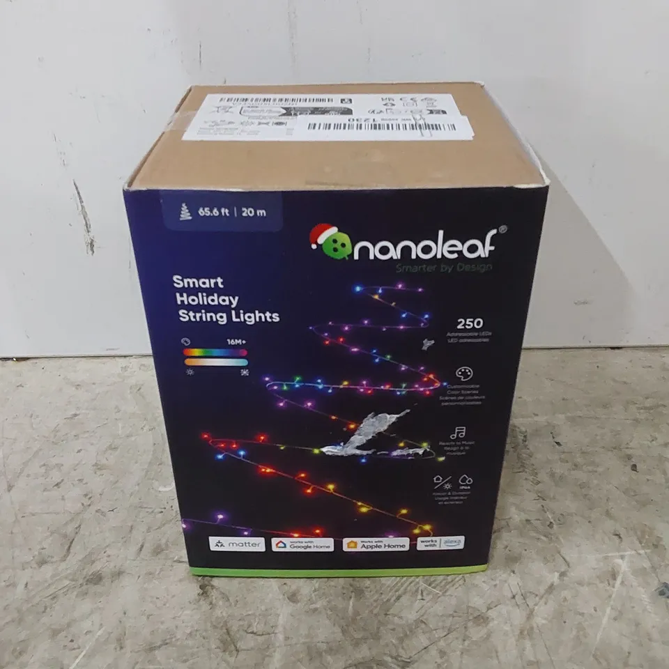 BOXED NANOLEAF 20M SMART HOLIDAY STRING LIGHTS 
